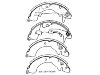 剎車(chē)蹄片 Brake Shoe Set:MB366330
