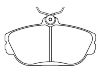 Pastillas de freno Brake Pad Set:3 018 001