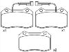 剎車片 Brake Pad Set:7 736 222 7