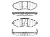 剎車片 Brake Pad Set:96405129
